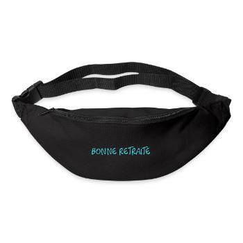 RETRAITE. RETRAITE. RETRAITEE. RETRAITE. BEST - Sac banane - noir - Devant