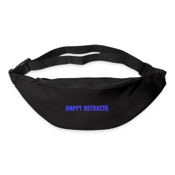 RETIREMENT. RETIREMENT. RETIRED. RETIREMENT - Bum bag - black - Front