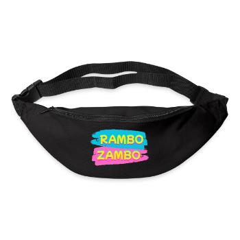 RAMBO ZAMBO - Sac banane - noir - Devant