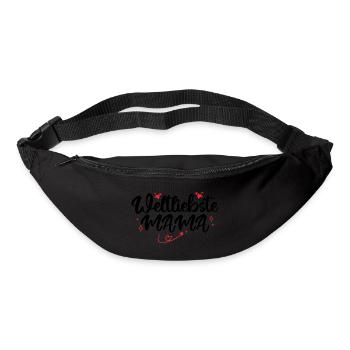 Mutter Familie Mama Geschenk - Sac banane - noir - Devant