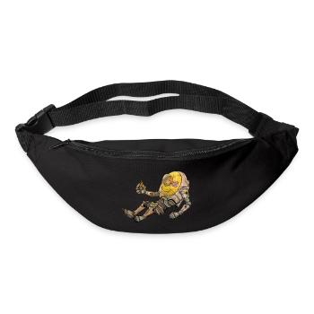 Banana Spaceman - Bum bag - black - Front