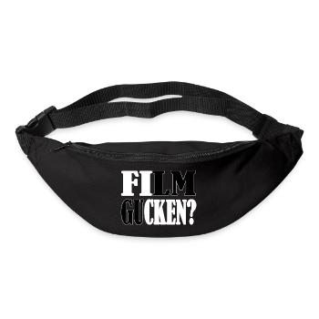 Film gucken? - Gürteltasche - Schwarz - Vorne