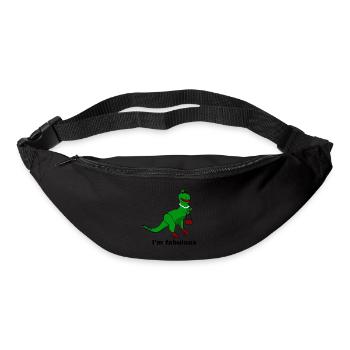 Fabulous Dinosaur - Bum bag - black - Front