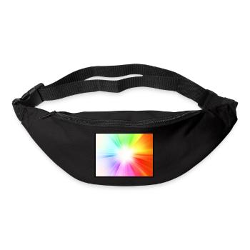 Rainbow points - Bum bag - black - Front