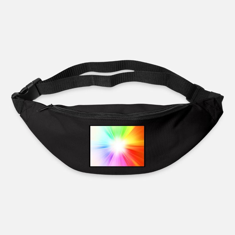 Rainbow points - Bum bag - black