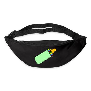 bottle - Bum bag - black - Front