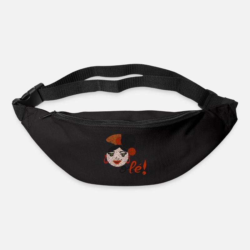 Flamenco and OLEE!! - Bum bag - black