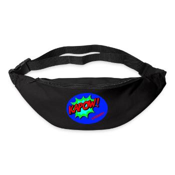 Superhero (Superheld) - Gürteltasche - Schwarz - Vorne