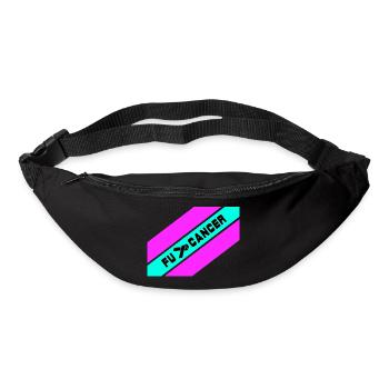 Fu... Cancer / Lutte contre le cancer / Fu.. Cancer - Sac banane - noir - Devant