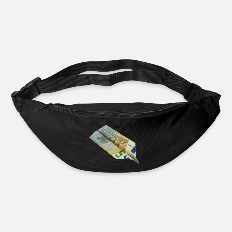 5-Euro-Schein - Gürteltasche - Schwarz