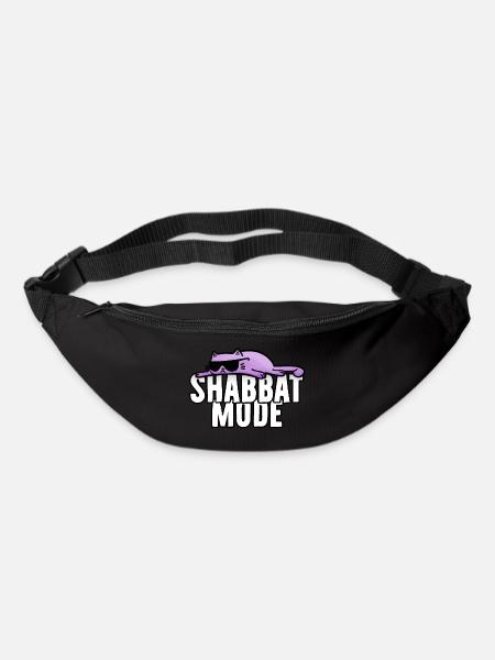Shabbat Fashion - Loafers Cat - Bum bag - black