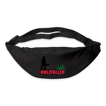 holzfäller - Gürteltasche - Schwarz - Vorne