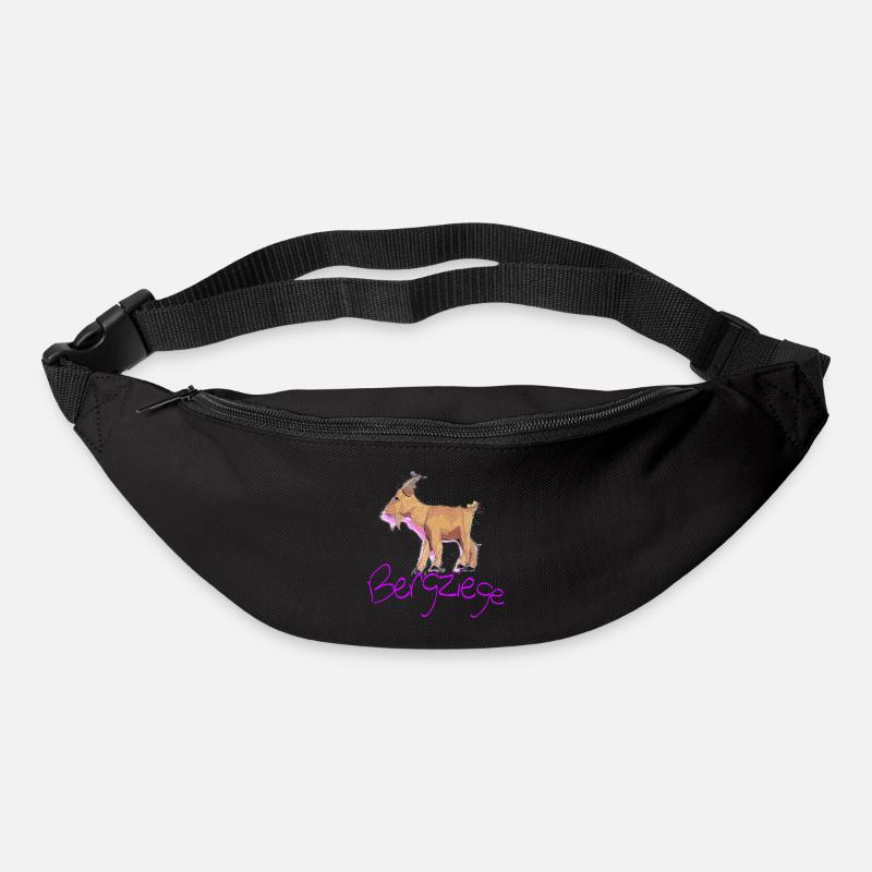 Bergziege - Gürteltasche - Schwarz