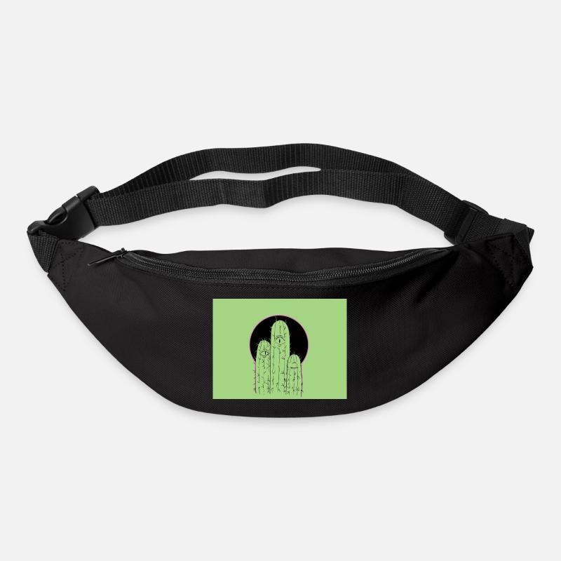 Cactus - Gürteltasche - Schwarz