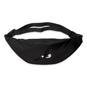 L'aigle / The eagle - Sac banane - noir - Devant