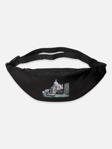 Venise - Sac banane - noir