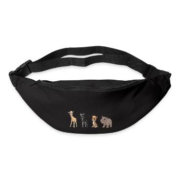 Animals - Bum bag - black - Front