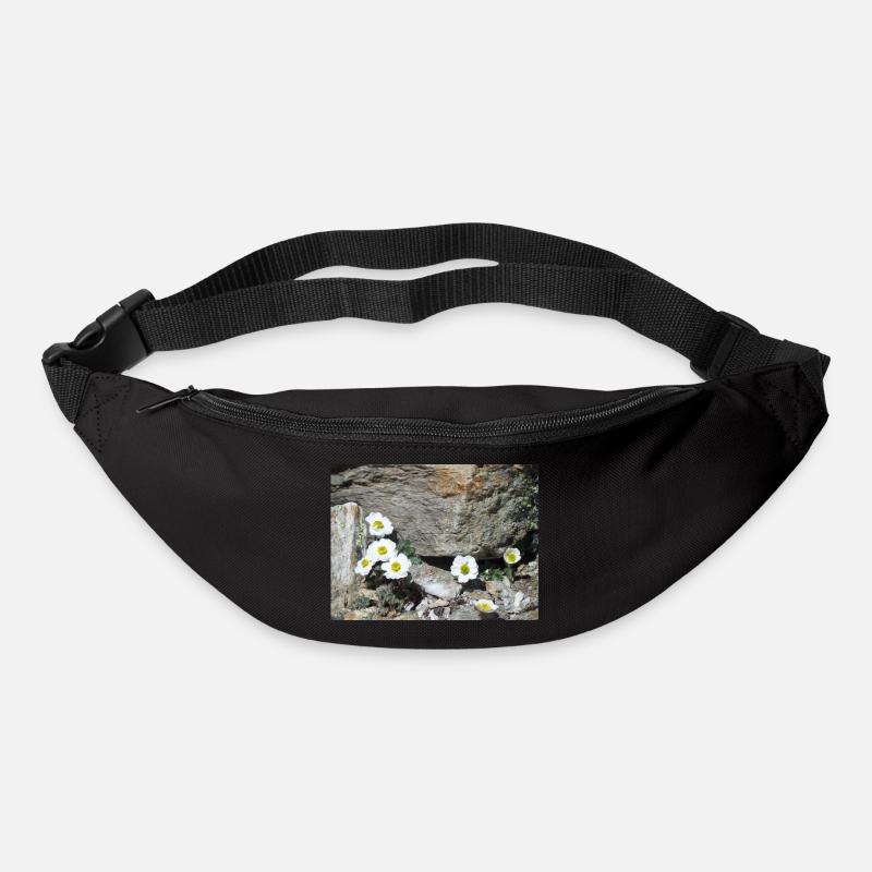 Alpine flowers - Bum bag - black