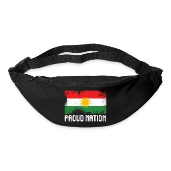 Proud nation kurdistan BytheManzanitas - Gürteltasche - Schwarz - Vorne