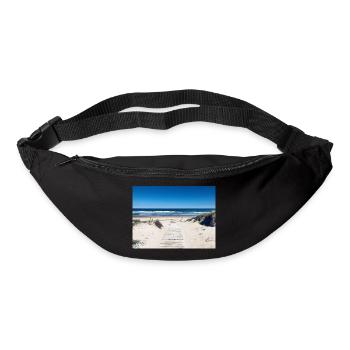 Vers la mer - Sac banane - noir - Devant