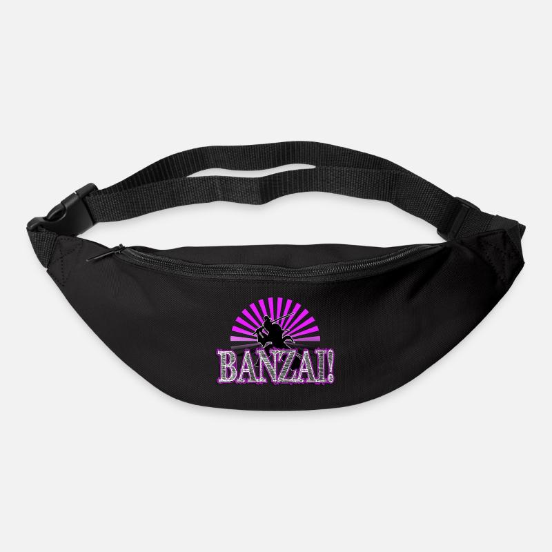 Banzai - Sac banane - noir