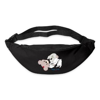 Happy Louis - BJJ - Bum bag - black - Front