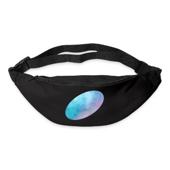 Space Ellipse schräg - Gürteltasche - Schwarz - Vorne