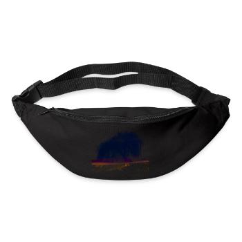 trauerweide Artistic - Bum bag - black - Front