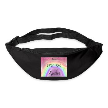 Somewhere Ober the rainbow - Gürteltasche - Schwarz - Vorne