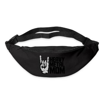 Heavy Metal Mom Logo - Sac banane - noir - Devant