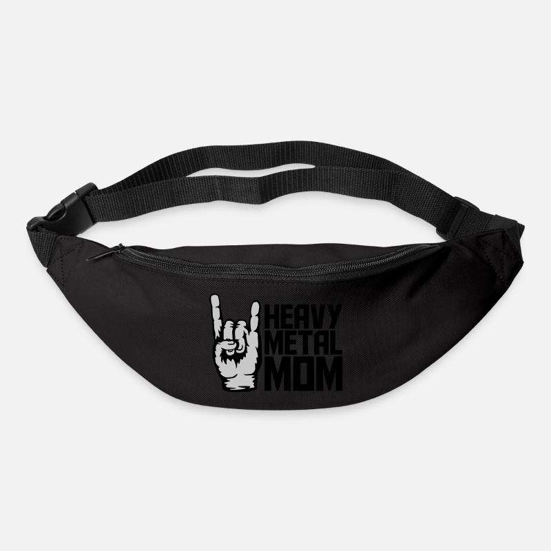 Heavy Metal Mom Logo - Gürteltasche - Schwarz