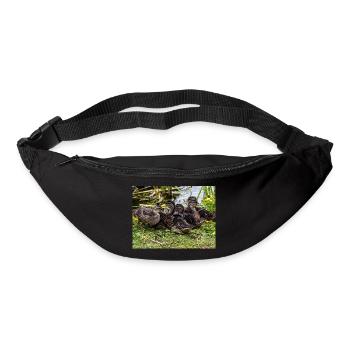 Entchen - Gürteltasche - Schwarz - Vorne