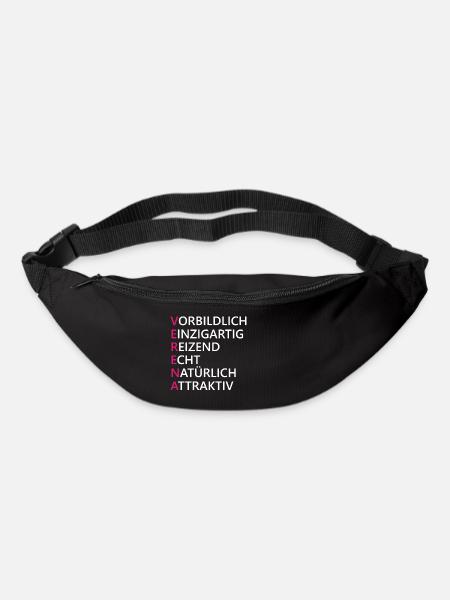 Verena Name Geschenk - Gürteltasche - Schwarz