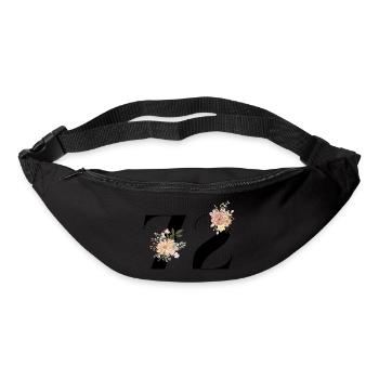 72nd Anniversary Flowers (Gift of 72 years) - Bum bag - black - Front