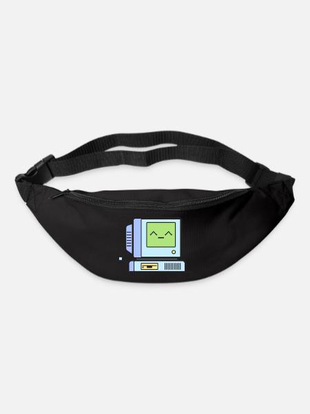 Happy Retro Computer - Bum bag - black
