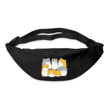 Hamster Golden Hamster Dwarf Hamster Girls Women - Bum bag - black - Front