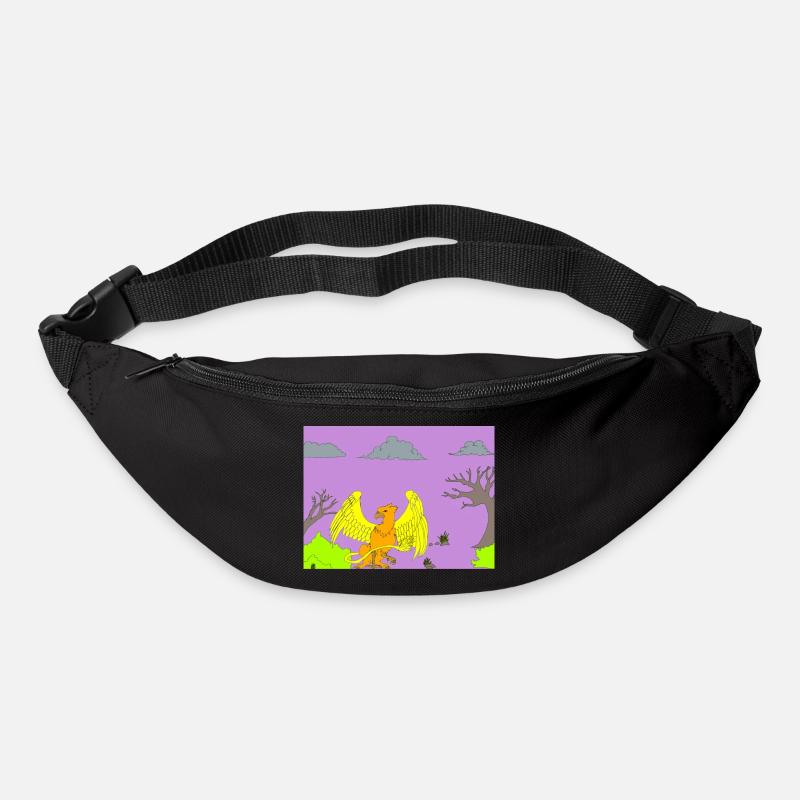 Tier der Zukunft - Gürteltasche - Schwarz