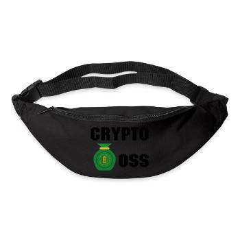 Bitcoin Trading Crypto Stocks - Sac banane - noir - Devant