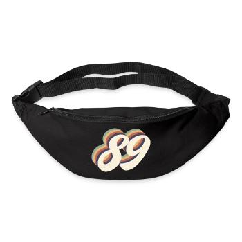 89th anniversary vintage - Bum bag - black - Front