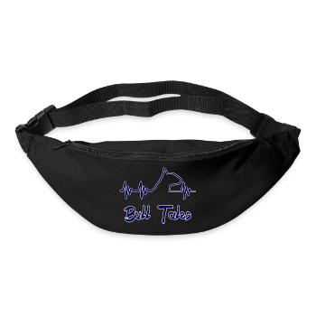 bullterrier by ahapix - Gürteltasche - Schwarz - Vorne