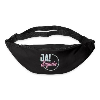 ja Sagerin - Gürteltasche - Schwarz - Vorne