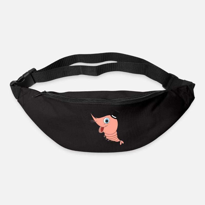 Funky Shrimp - Bum bag - black