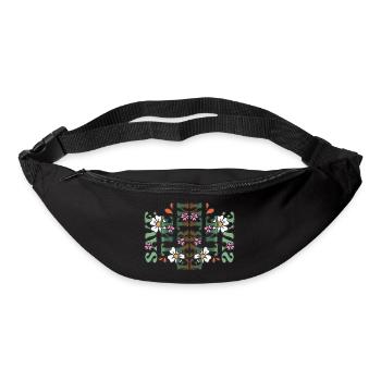 Rette den Planeten | Tag der Erde - Gürteltasche - Schwarz - Vorne