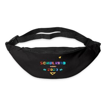 Inscription scolaire Inscription scolaire Cadeau de 1ère année - Sac banane - noir - Devant