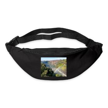 gorge near the Victoria Falls in Zimbabwe - Bum bag - black - Front