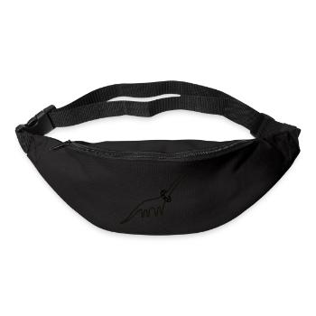 RoarSomeShirt - Sac banane - noir - Devant