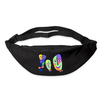 Spreatcarpentras1 - Gürteltasche - Schwarz - Vorne