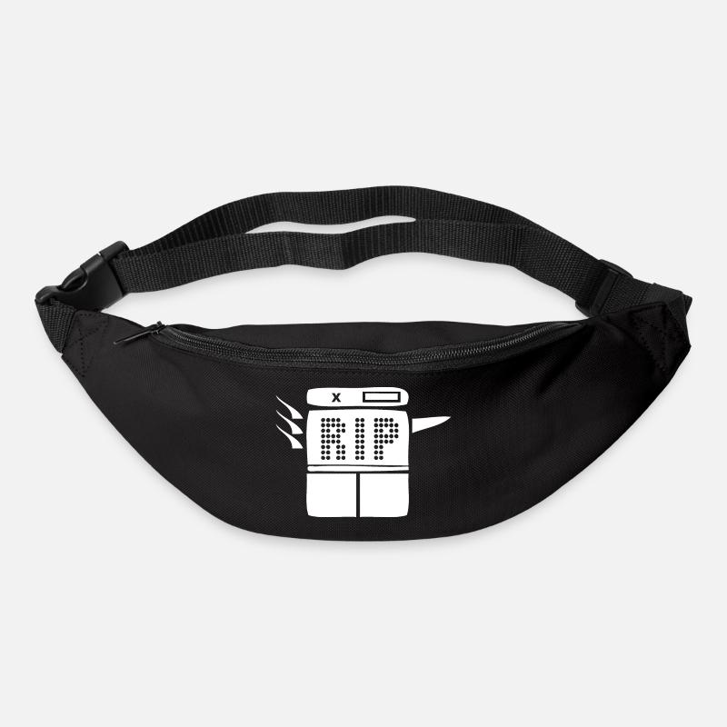 RIP COPIER | Klimawandel Kopien Killen - Gürteltasche - Schwarz