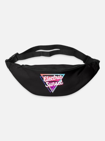 Electric Sunset - Bum bag - black