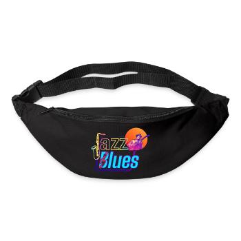Jazz and Blues Music | Feel The Music - Bum bag - black - Front